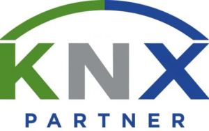 Logo KNX Partner — Eilan, intégrateur KNX certifié dans le Morbihan