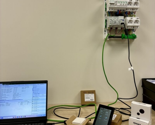 Programmation KNX en atelier chez Eilan